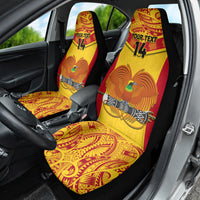 Custom Papua New Guinea Rugby Car Seat Cover 2023 Go Kumuls Pacific Dynamic Style - Wonder Print Shop