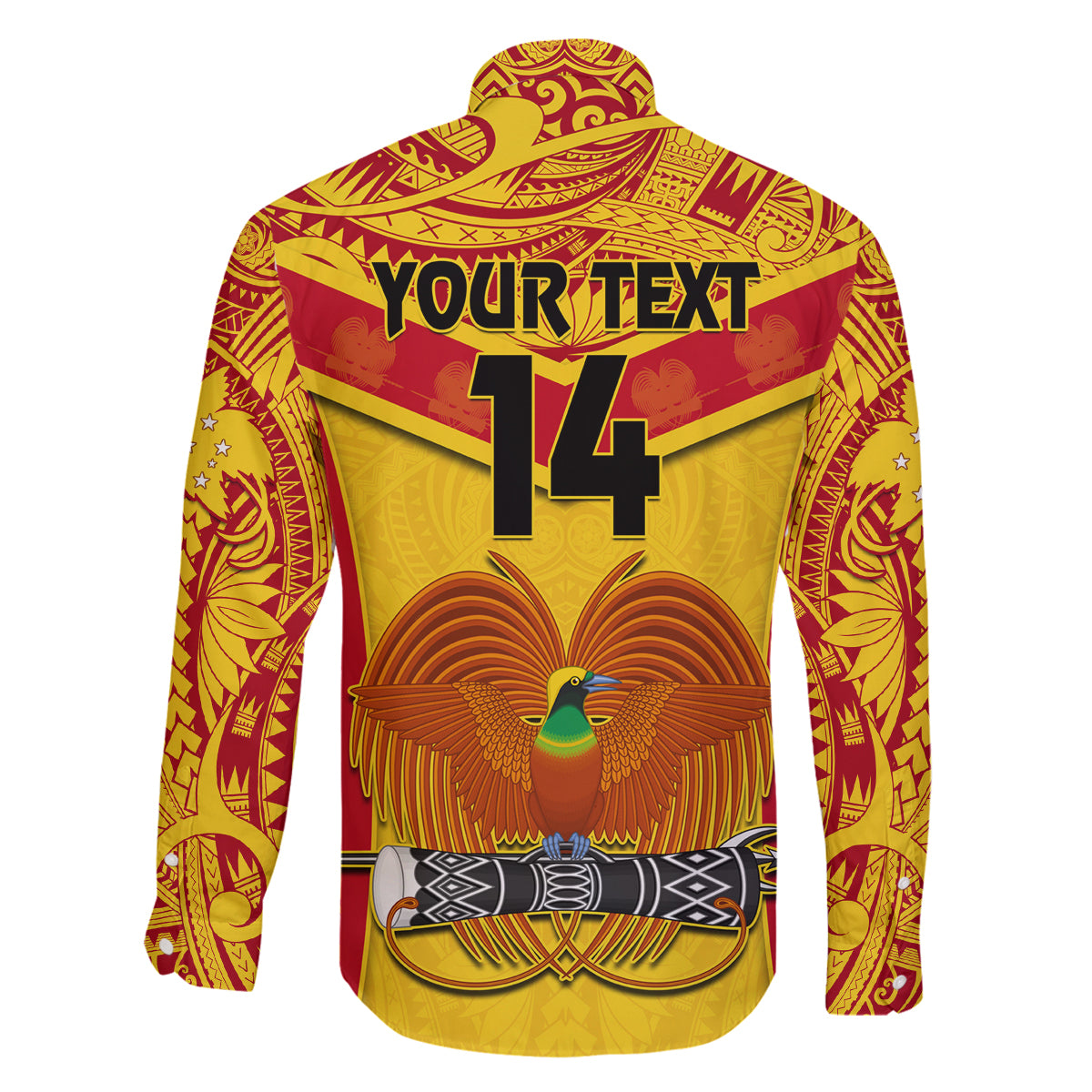 Custom Papua New Guinea Rugby Family Matching Long Sleeve Bodycon Dress and Hawaiian Shirt 2023 Go Kumuls Pacific Dynamic Style - Wonder Print Shop