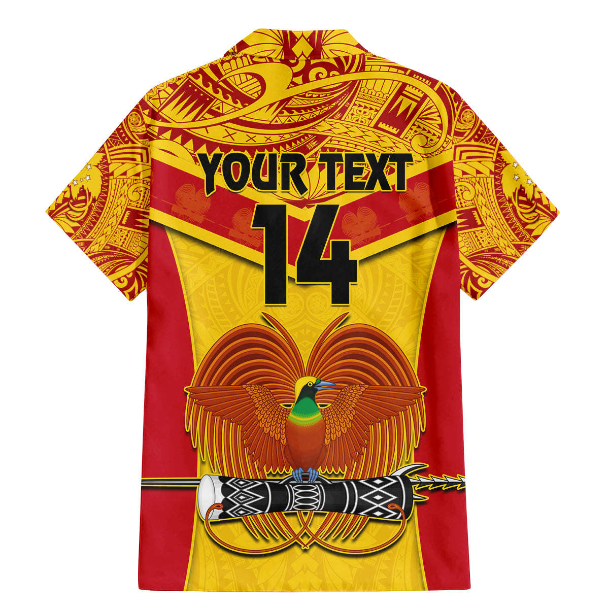 Custom Papua New Guinea Rugby Family Matching Mermaid Dress and Hawaiian Shirt 2023 Go Kumuls Pacific Dynamic Style - Wonder Print Shop