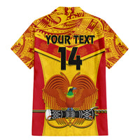 Custom Papua New Guinea Rugby Family Matching Mermaid Dress and Hawaiian Shirt 2023 Go Kumuls Pacific Dynamic Style - Wonder Print Shop