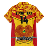 Custom Papua New Guinea Rugby Family Matching Summer Maxi Dress and Hawaiian Shirt 2023 Go Kumuls Pacific Dynamic Style - Wonder Print Shop