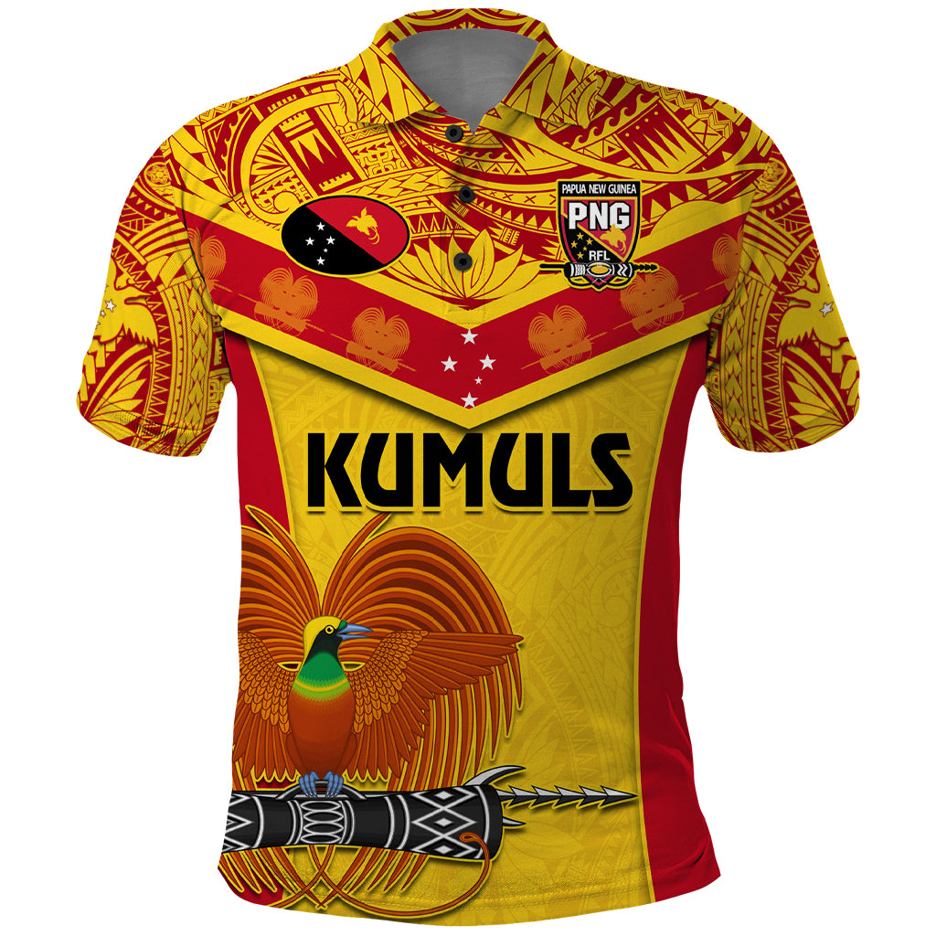 Custom Papua New Guinea Rugby Polo Shirt 2023 Go Kumuls Pacific Dynamic Style - Wonder Print Shop