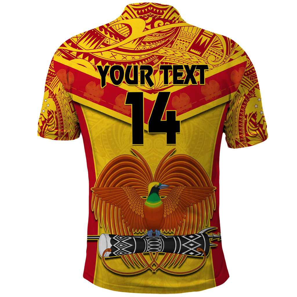 Custom Papua New Guinea Rugby Polo Shirt 2023 Go Kumuls Pacific Dynamic Style - Wonder Print Shop
