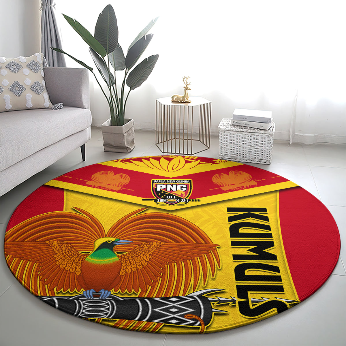 custom-papua-new-guinea-rugby-round-carpet-2023-go-kumuls-pacific-dynamic-style