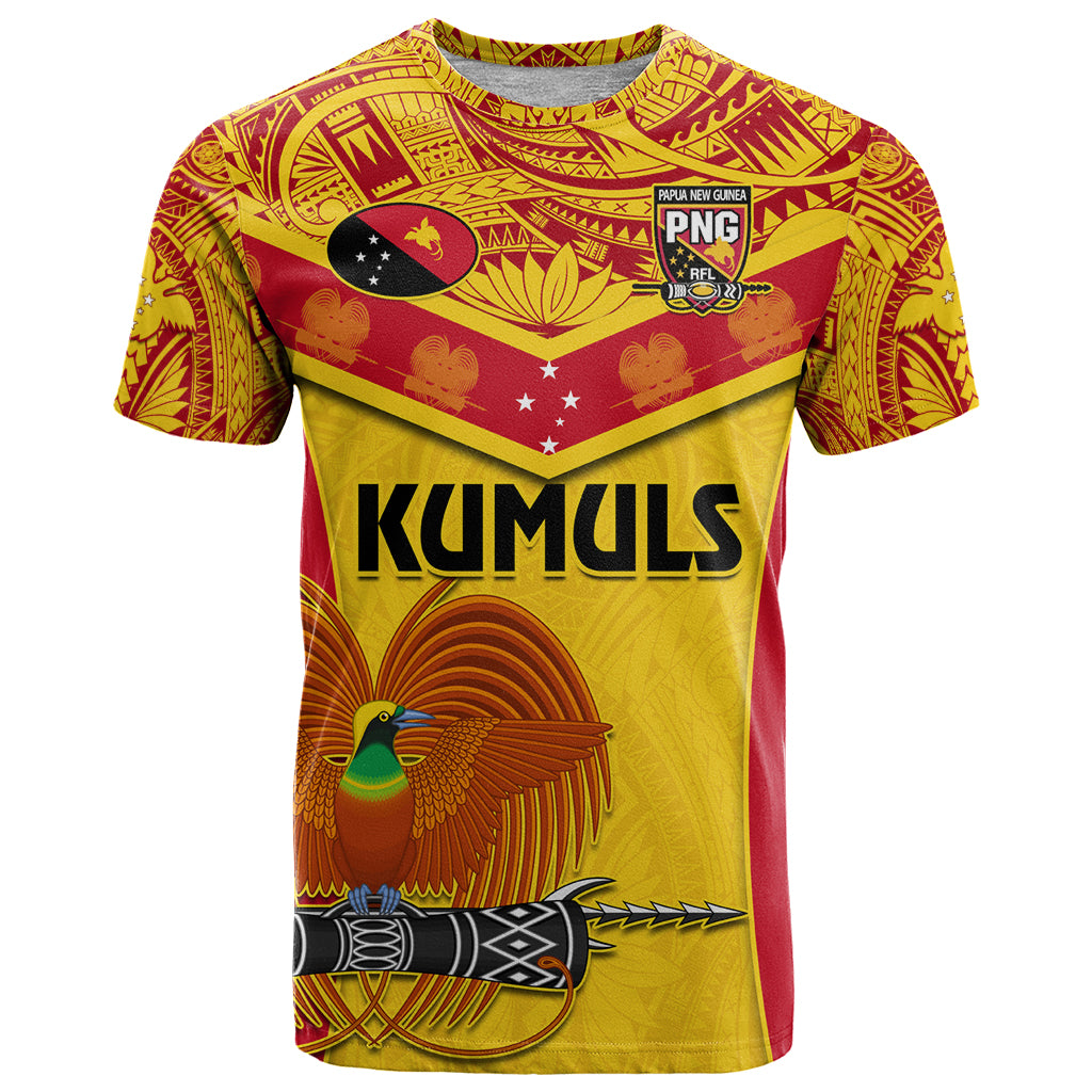 Custom Papua New Guinea Rugby T Shirt 2023 Go Kumuls Pacific Dynamic Style - Wonder Print Shop