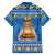 Sweden Christmas Family Matching Summer Maxi Dress and Hawaiian Shirt God Jul! Santa Lucia - Wonder Print Shop