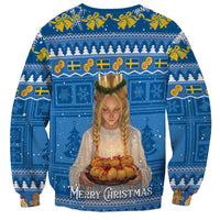 Sweden Christmas Sweatshirt God Jul! Santa Lucia - Wonder Print Shop