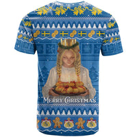 Sweden Christmas T Shirt God Jul! Santa Lucia - Wonder Print Shop