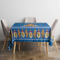 Sweden Christmas Tablecloth God Jul! Santa Lucia - Wonder Print Shop
