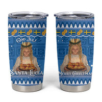 Sweden Christmas Tumbler Cup God Jul! Santa Lucia - Wonder Print Shop
