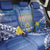 Hanukkah Jewish Festival Back Car Seat Cover It's Lit - Polynesian Pattern - Wonder Print Shop
