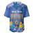 Personalised Hanukkah Jewish Festival Baseball Jersey It's Lit - Polynesian Pattern - Wonder Print Shop