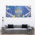 Hanukkah Jewish Festival Tapestry It's Lit - Polynesian Pattern - Wonder Print Shop