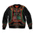 Personalized African-American Kwanzaa Bomber Jacket Kinara Candles African Pattern - Wonder Print Shop