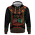 Personalized African-American Kwanzaa Hoodie Kinara Candles African Pattern - Wonder Print Shop