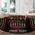 Personalized African-American Kwanzaa Round Carpet Kinara Candles African Pattern