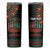 Personalized African-American Kwanzaa Skinny Tumbler Kinara Candles African Pattern - Wonder Print Shop