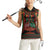 Personalized African-American Kwanzaa Women Sleeveless Polo Shirt Kinara Candles African Pattern - Wonder Print Shop