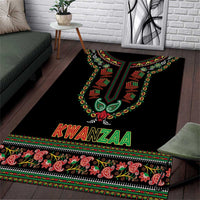 African-American Kwanzaa Area Rug Dashiki Mix Paisley Pattern - Wonder Print Shop