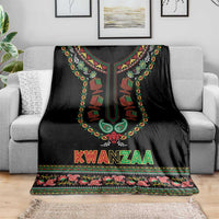 African-American Kwanzaa Blanket Dashiki Mix Paisley Pattern