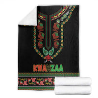 African-American Kwanzaa Blanket Dashiki Mix Paisley Pattern