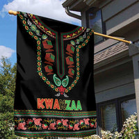 African-American Kwanzaa Garden Flag Dashiki Mix Paisley Pattern - Wonder Print Shop