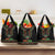 African-American Kwanzaa Grocery Bag Dashiki Mix Paisley Pattern