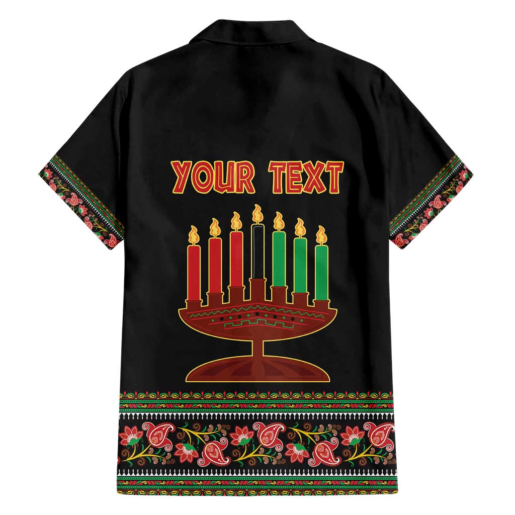 Personalized African-American Kwanzaa Hawaiian Shirt Dashiki Mix Paisley Pattern - Wonder Print Shop