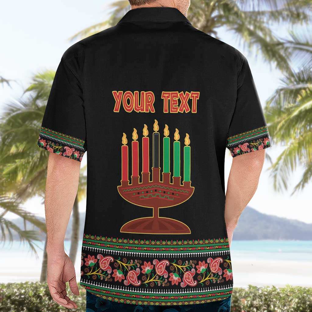 Personalized African-American Kwanzaa Hawaiian Shirt Dashiki Mix Paisley Pattern - Wonder Print Shop