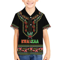 Personalized African-American Kwanzaa Hawaiian Shirt Dashiki Mix Paisley Pattern - Wonder Print Shop