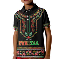Personalized African-American Kwanzaa Kid Polo Shirt Dashiki Mix Paisley Pattern - Wonder Print Shop