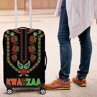 African-American Kwanzaa Luggage Cover Dashiki Mix Paisley Pattern - Wonder Print Shop