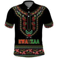 Personalized African-American Kwanzaa Polo Shirt Dashiki Mix Paisley Pattern - Wonder Print Shop