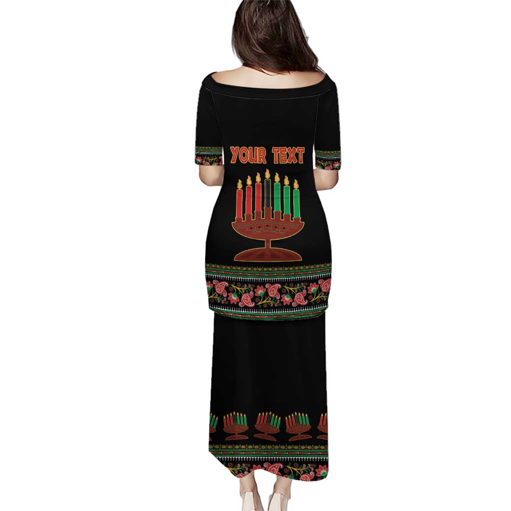 Personalized African-American Kwanzaa Puletasi Dashiki Mix Paisley Pattern - Wonder Print Shop