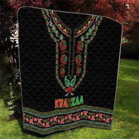 African-American Kwanzaa Quilt Dashiki Mix Paisley Pattern - Wonder Print Shop