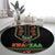 African-American Kwanzaa Round Carpet Dashiki Mix Paisley Pattern