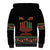 Personalized African-American Kwanzaa Sherpa Hoodie Dashiki Mix Paisley Pattern - Wonder Print Shop