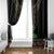 African-American Kwanzaa Window Curtain Dashiki Mix Paisley Pattern - Wonder Print Shop