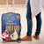 Merry Chrismukkah Luggage Cover Hanukkah Memorah Mix Poinsettia - Wonder Print Shop