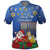 Personalised Merry Chrismukkah Polo Shirt Hanukkah Memorah Mix Poinsettia - Wonder Print Shop
