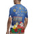 Personalised Merry Chrismukkah Rugby Jersey Hanukkah Memorah Mix Poinsettia - Wonder Print Shop
