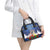 Merry Chrismukkah Shoulder Handbag Hanukkah Memorah Mix Poinsettia