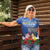 Personalised Merry Chrismukkah Women Polo Shirt Hanukkah Memorah Mix Poinsettia - Wonder Print Shop