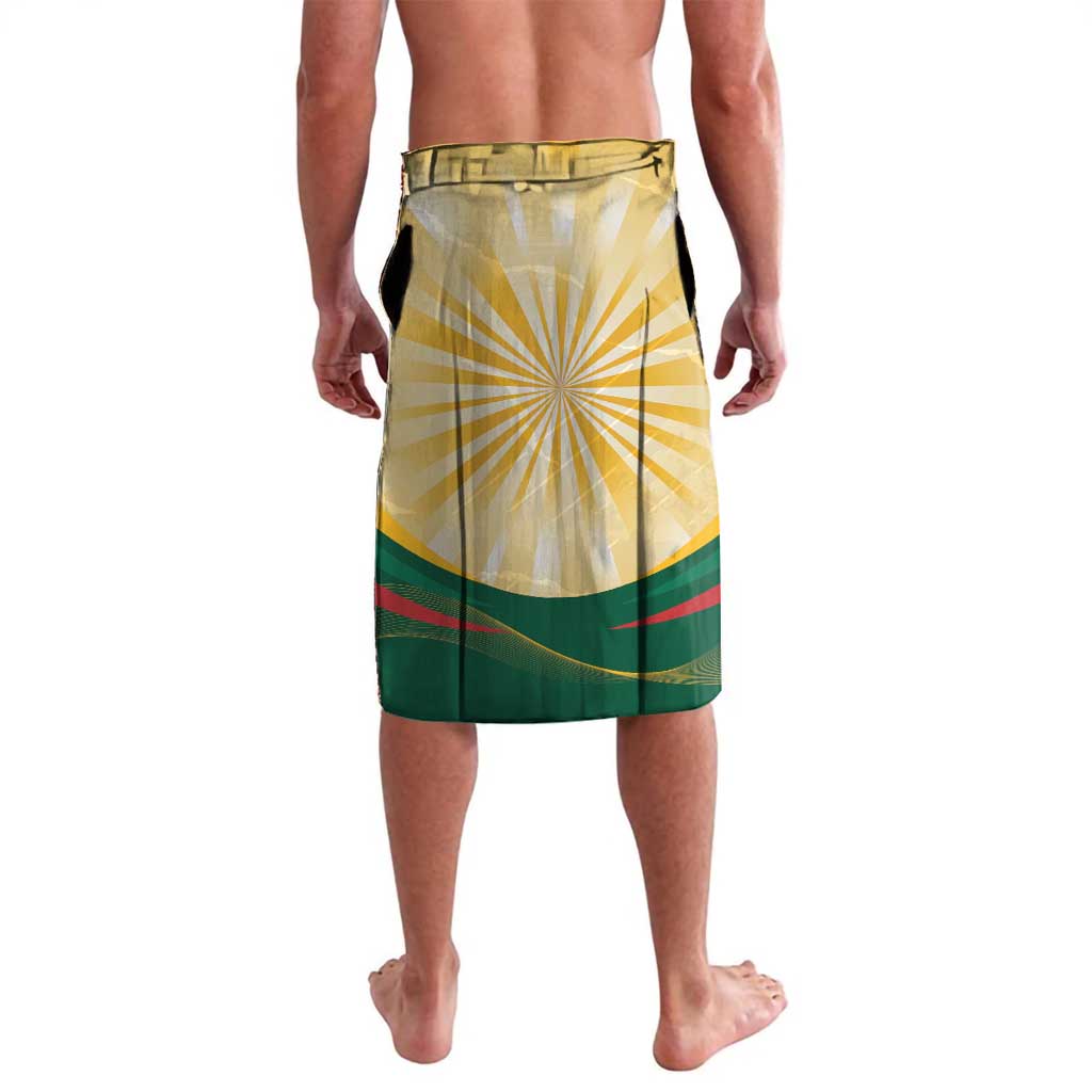 Personalised Lithuania Independence Day Lavalava Coat Of Arms Proud - Wonder Print Shop