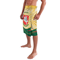 Personalised Lithuania Independence Day Lavalava Coat Of Arms Proud - Wonder Print Shop