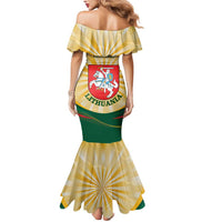 Personalised Lithuania Independence Day Mermaid Dress Coat Of Arms Proud - Wonder Print Shop