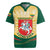 Personalised Lithuania Independence Day Rugby Jersey Coat Of Arms Proud - Wonder Print Shop