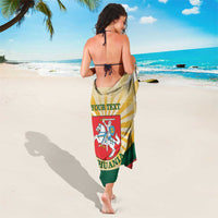Personalised Lithuania Independence Day Sarong Coat Of Arms Proud - Wonder Print Shop