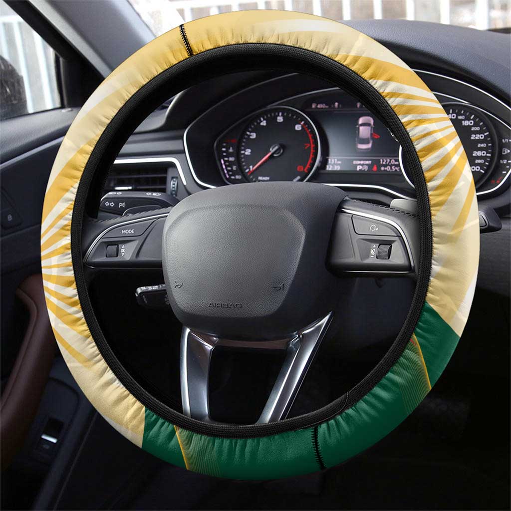 Lithuania Independence Day Steering Wheel Cover Coat Of Arms Proud - Wonder Print Shop