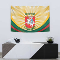 Personalised Lithuania Independence Day Tapestry Coat Of Arms Proud - Wonder Print Shop